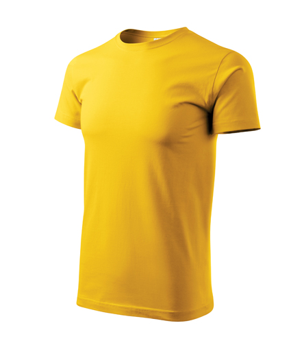 Žluté pánské tričko Adler Heavy New